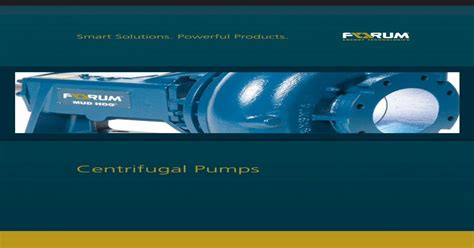 forum centrifugal pump|Energy Solution Provider .